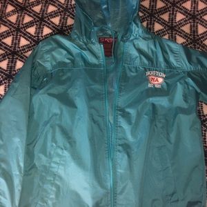 small windbreaker/ track